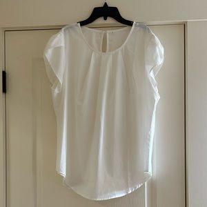 White Women’s Dress Top